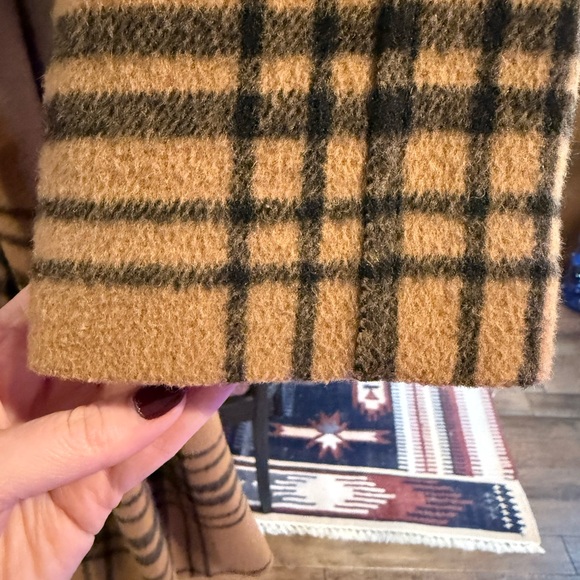 Avec Les Filles Windowpane Plaid Doublebreasted Coat 🧥🖤 - Picture 5 of 5